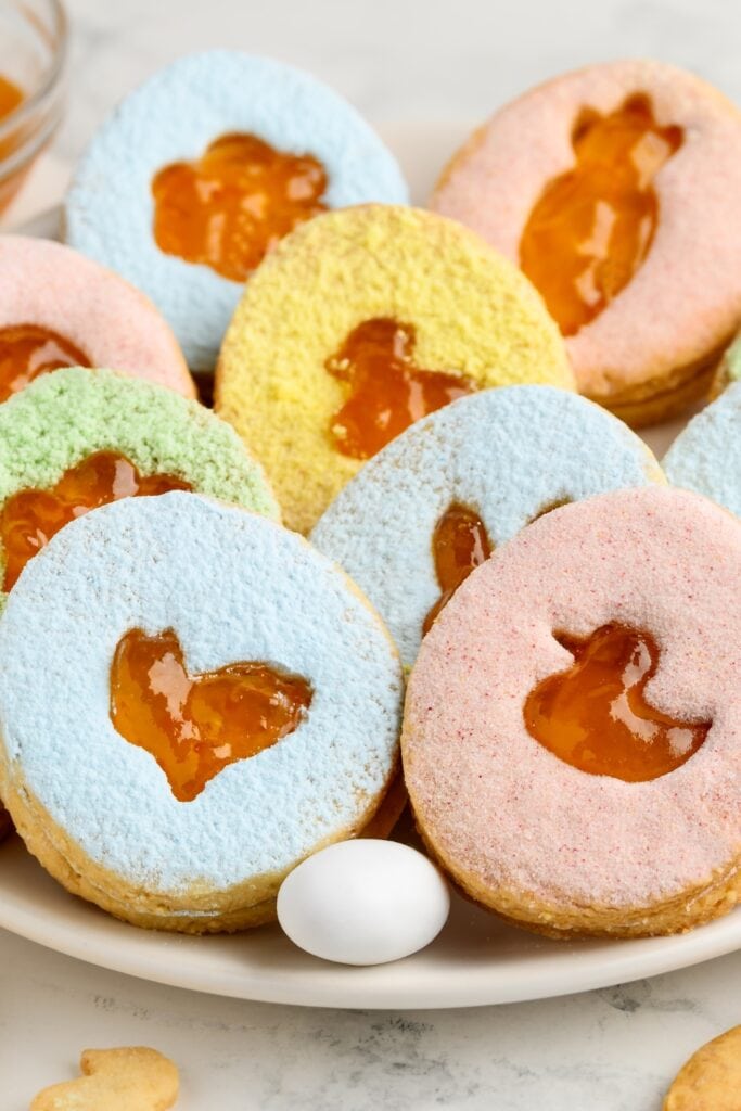 Best Cut-Out Cookies featuring Apricot Linzer Cut-Out Cookies