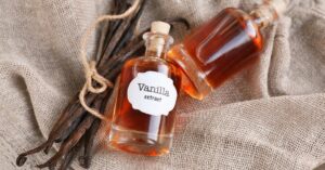 Bottles of Aromatic Vanilla Extract