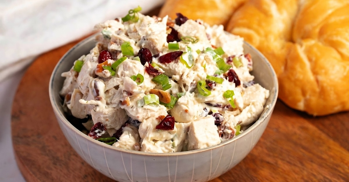 The Tastiest Cranberry Chicken Salad (+ Easy Recipe) - Insanely Good
