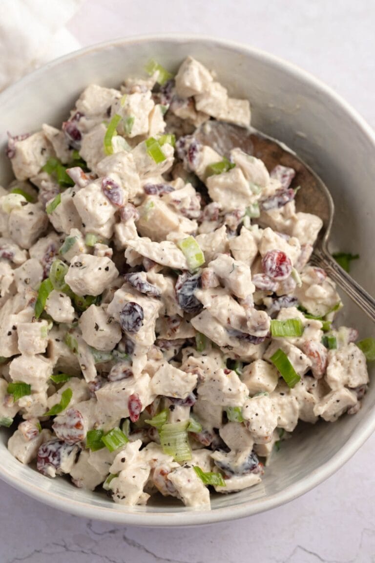 The Tastiest Cranberry Chicken Salad (+ Easy Recipe)
