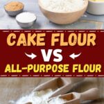 Cake Flour vs All-Purpose Flour