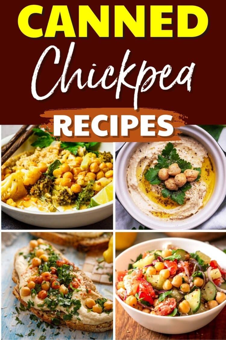 23 Easy Canned Chickpea Recipes to Put on Repeat - Insanely Good
