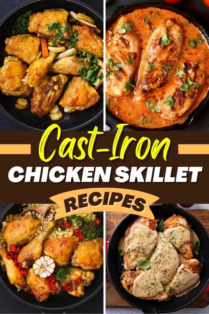 Cast-Iron Skillet Chicken Recipes