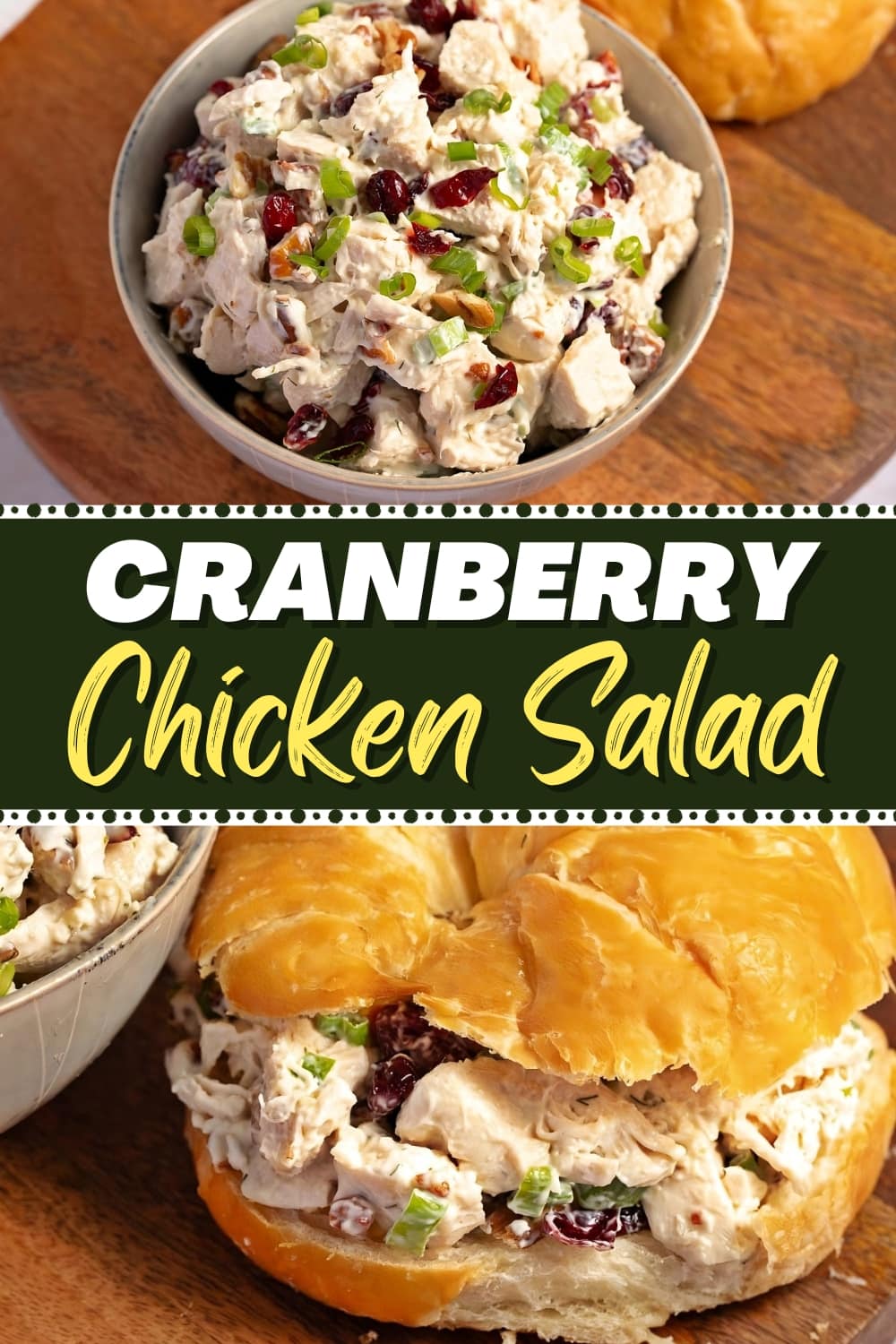 The Tastiest Cranberry Chicken Salad (+ Easy Recipe) - Insanely Good