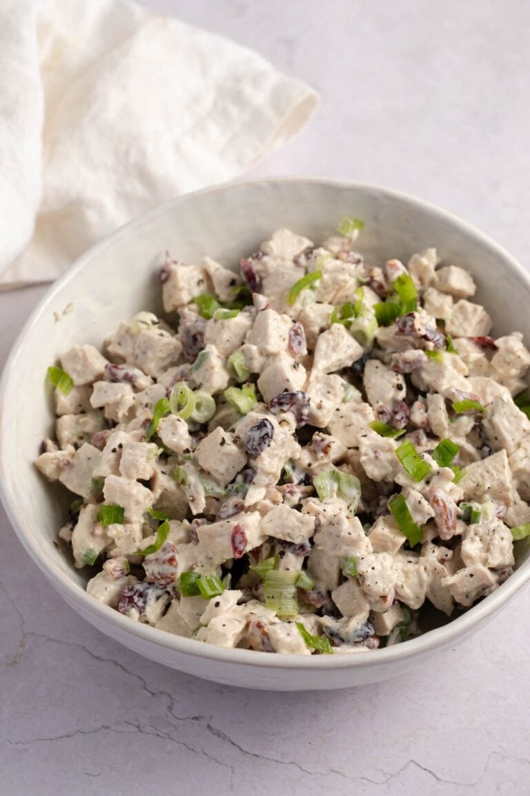 The Tastiest Cranberry Chicken Salad (+ Easy Recipe)