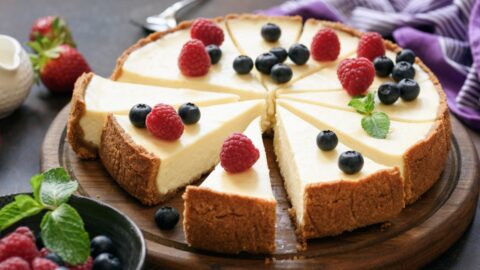 Delightful and Sweet Cheesecake with Berries