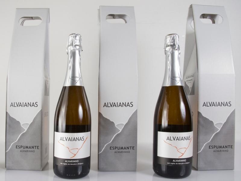 Two Bottles and Boxed Espumante, Portugal Sparkling Wine