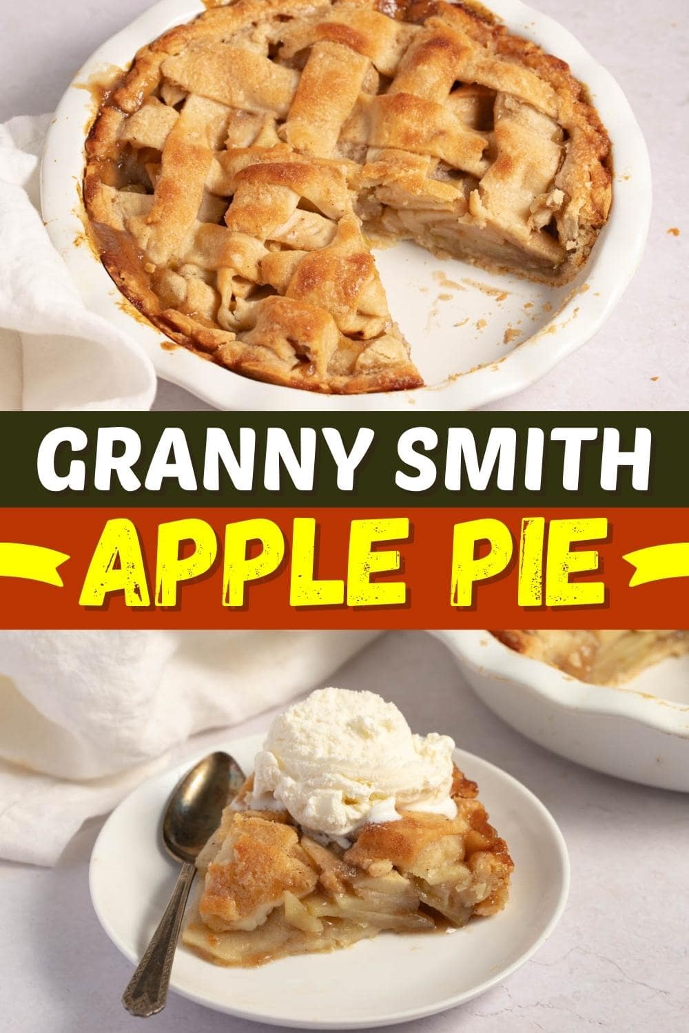 Granny Smith Apple Pie Recipe - Insanely Good