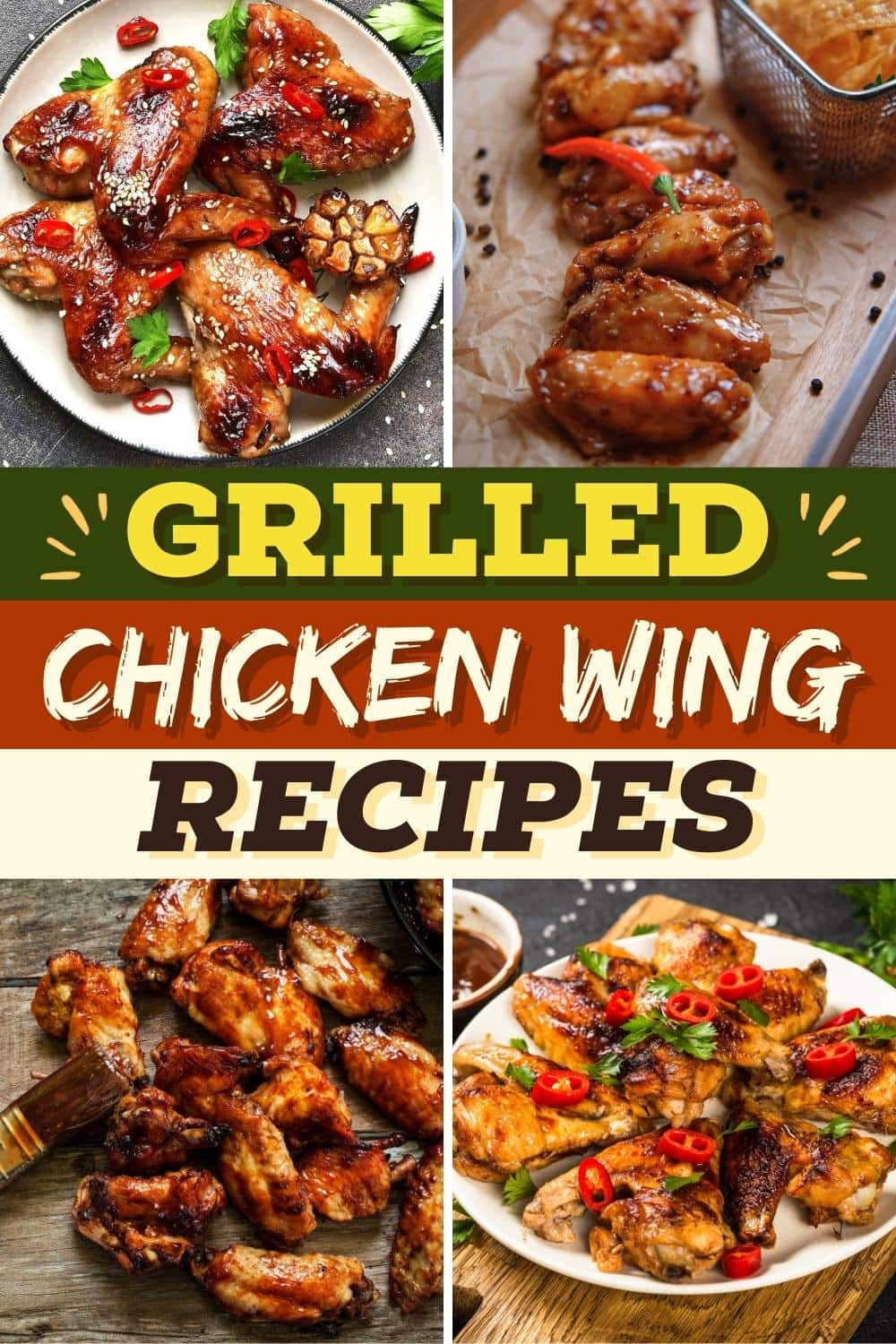 17 Best Grilled Chicken Wing Recipes - Insanely Good