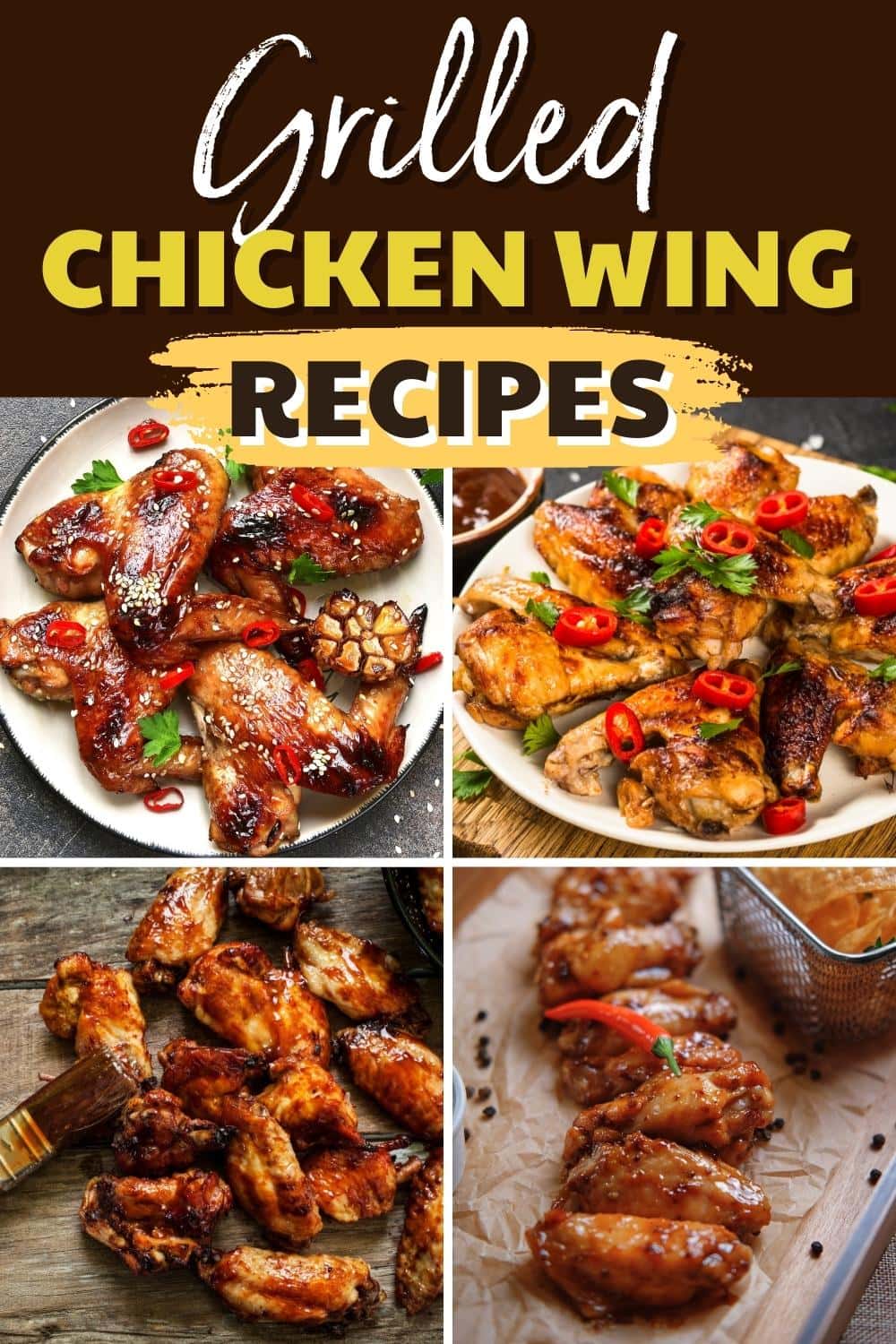17 Best Grilled Chicken Wing Recipes - Insanely Good