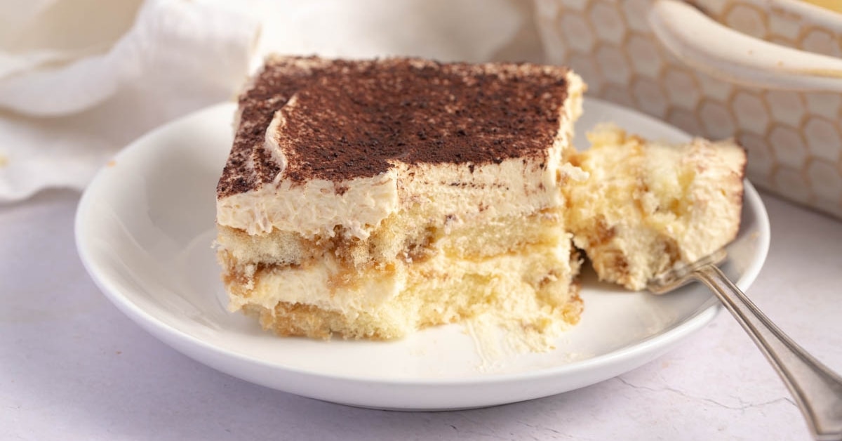 The Best Tiramisu cake roll recipe - Spatula Desserts