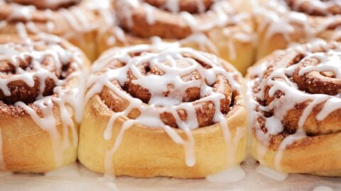 Homemade Cinnamon Rolls with Vanilla Glaze