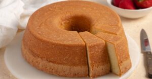 Homemade Paula Deen's Sour Cream Pound Cake