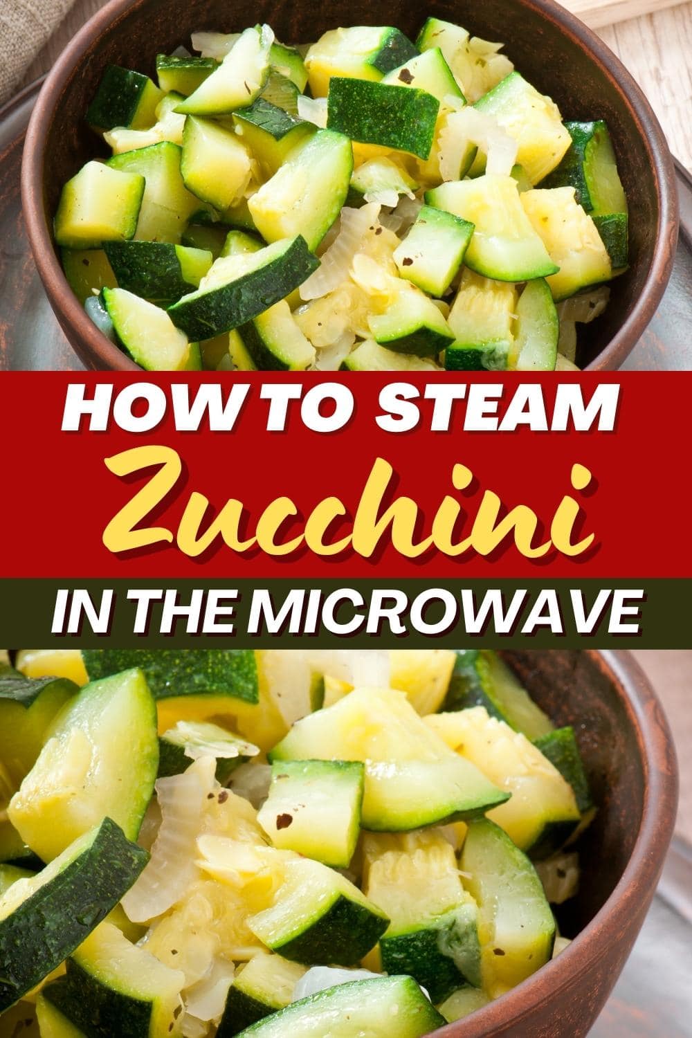 How to Steam Zucchini in the Microwave (Easy Method) Insanely Good