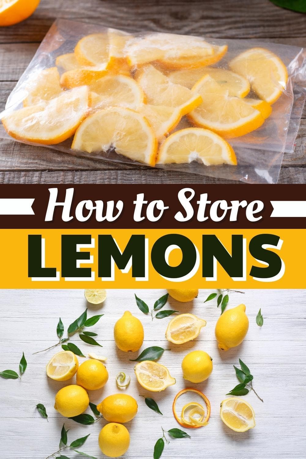 How to Store Lemons
