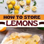 How to Store Lemons