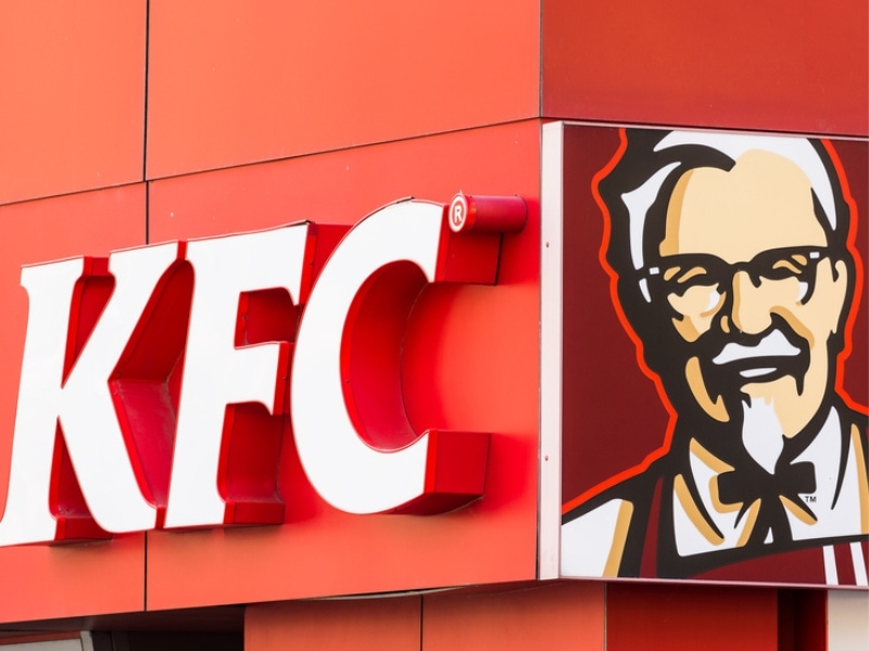 KFC Restaurant Signage