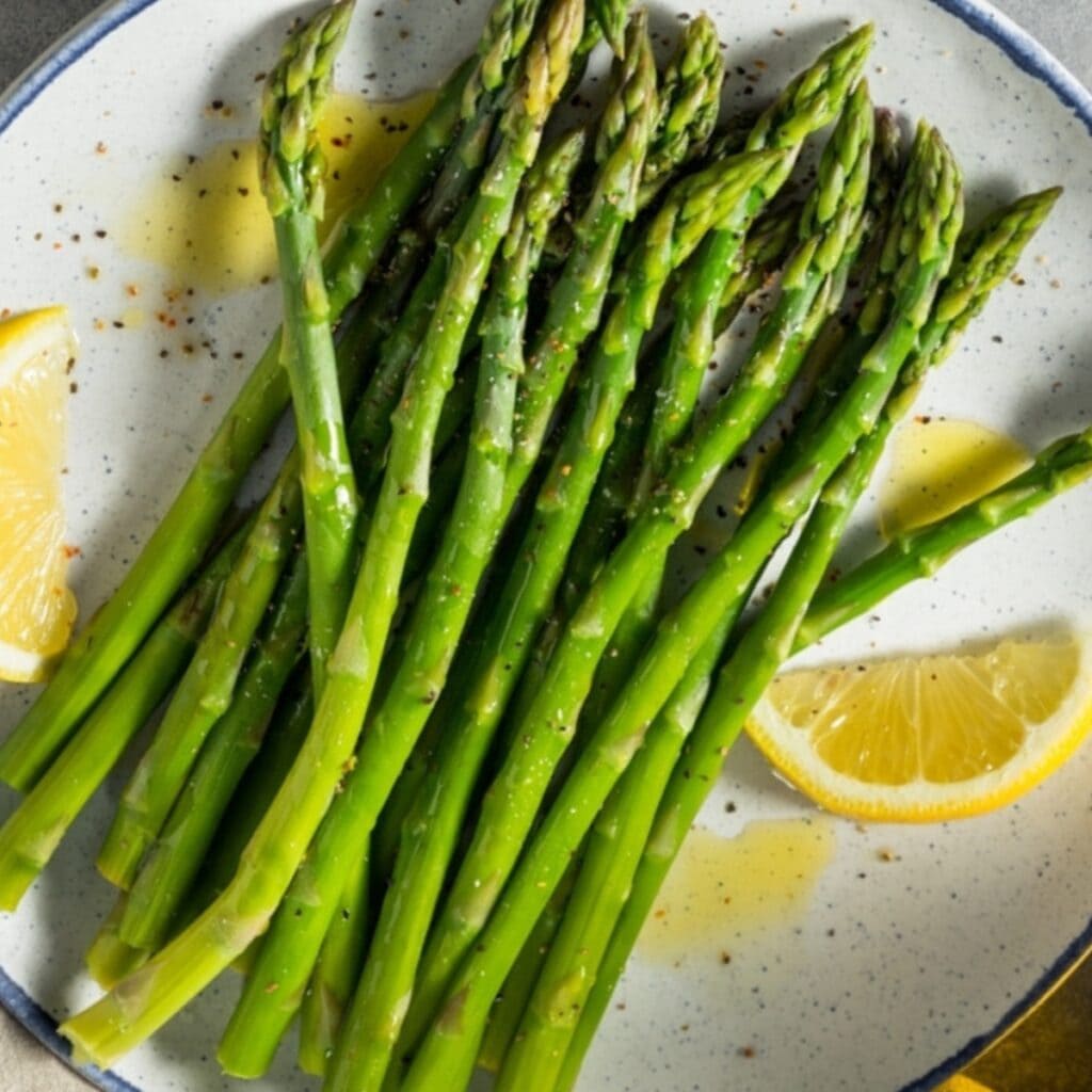 asparagus and lemon