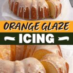 Orange Glaze Icing
