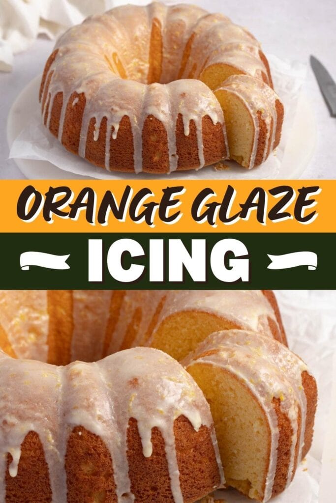 Orange Glaze Icing