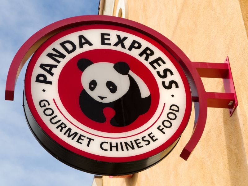 Panda Express Restaurant Signage