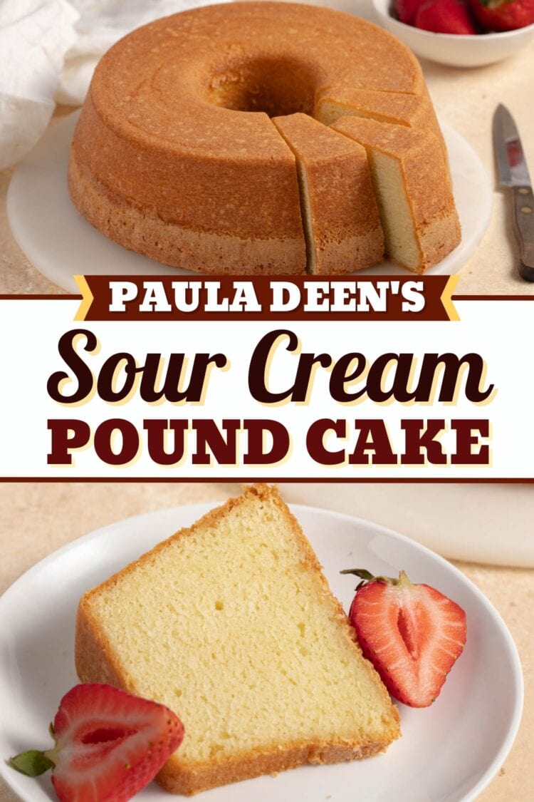 Paula Deen’s Sour Cream Pound Cake (Grandmother Paul’s Recipe ...