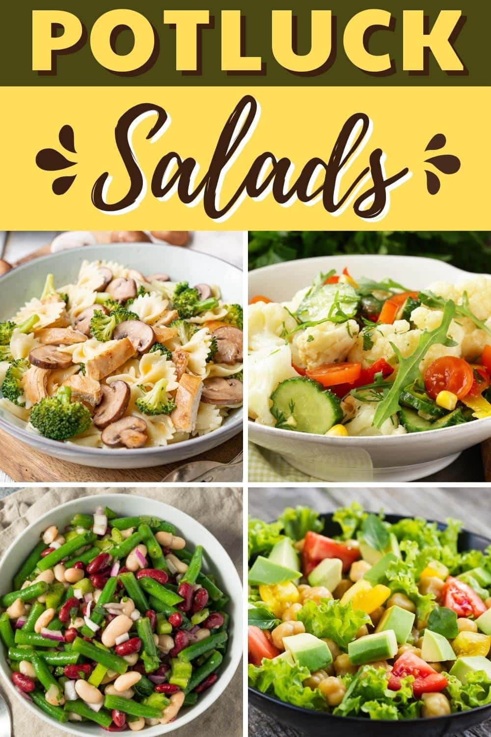 30 Best Potluck Salads To Please A Crowd Insanely Good   Potluck Salads 1 