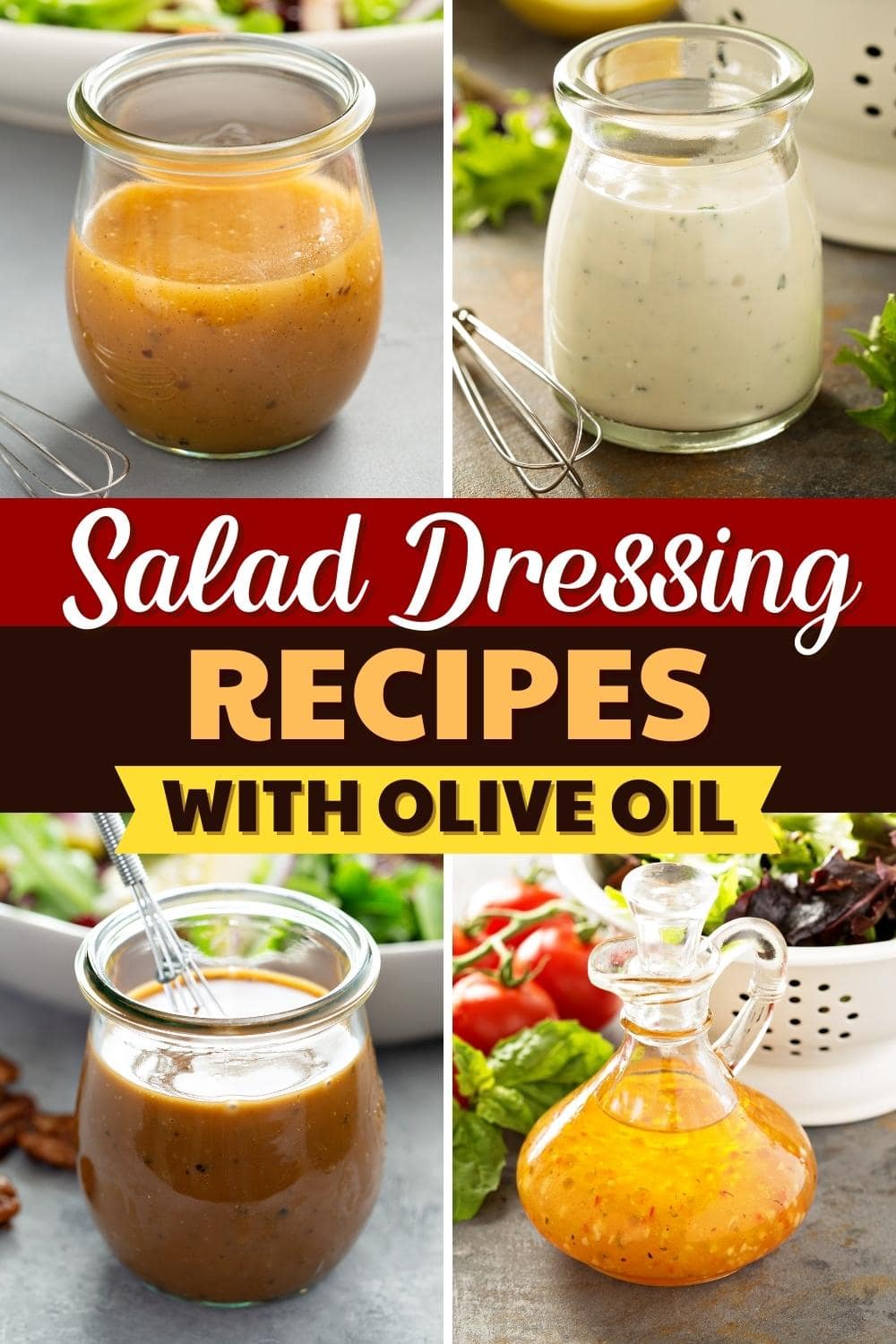 23 Healthy Salad Dressing Recipes with Olive Oil Insanely Good