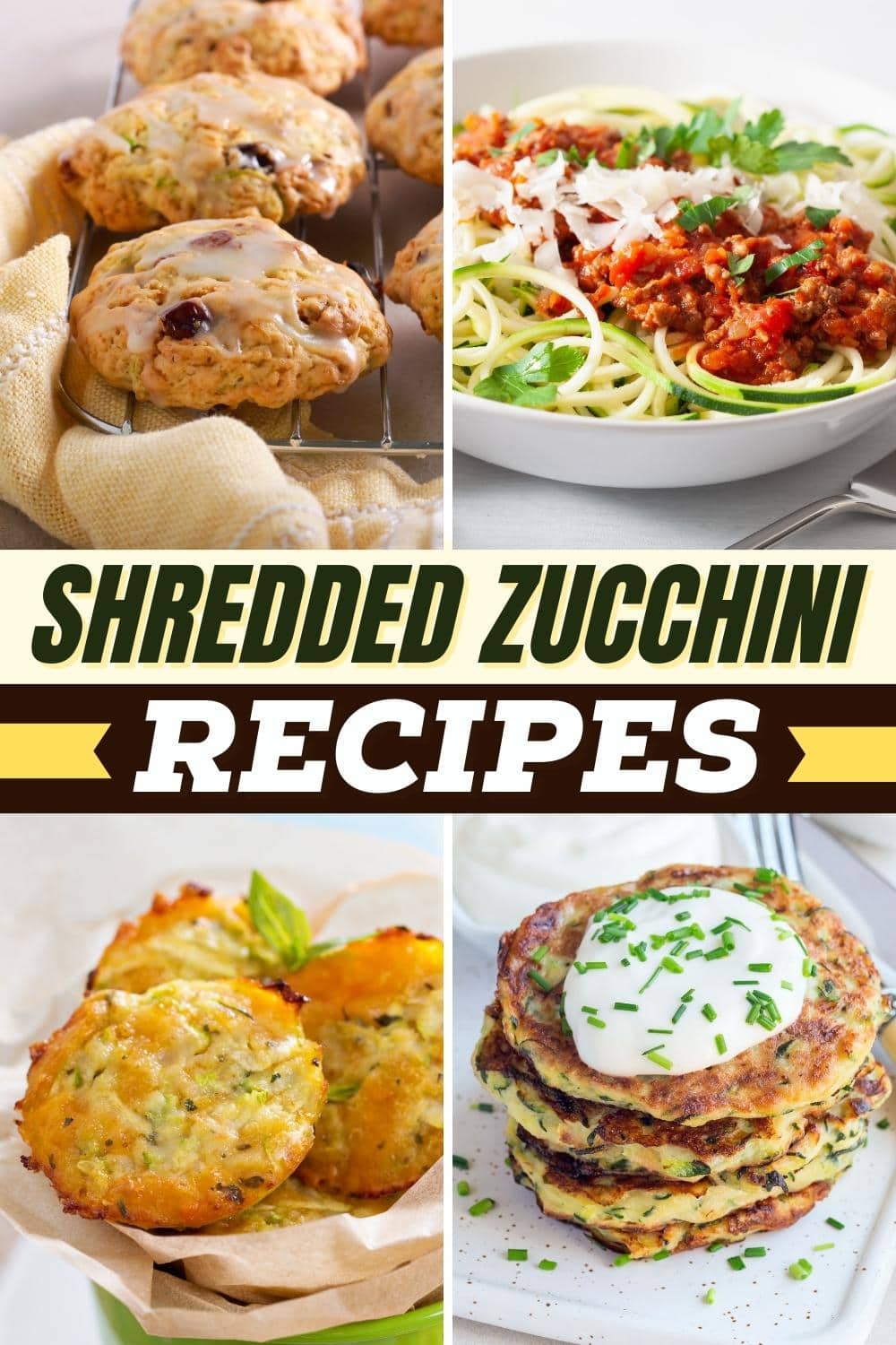 25 Easy Shredded Zucchini Recipes - Insanely Good