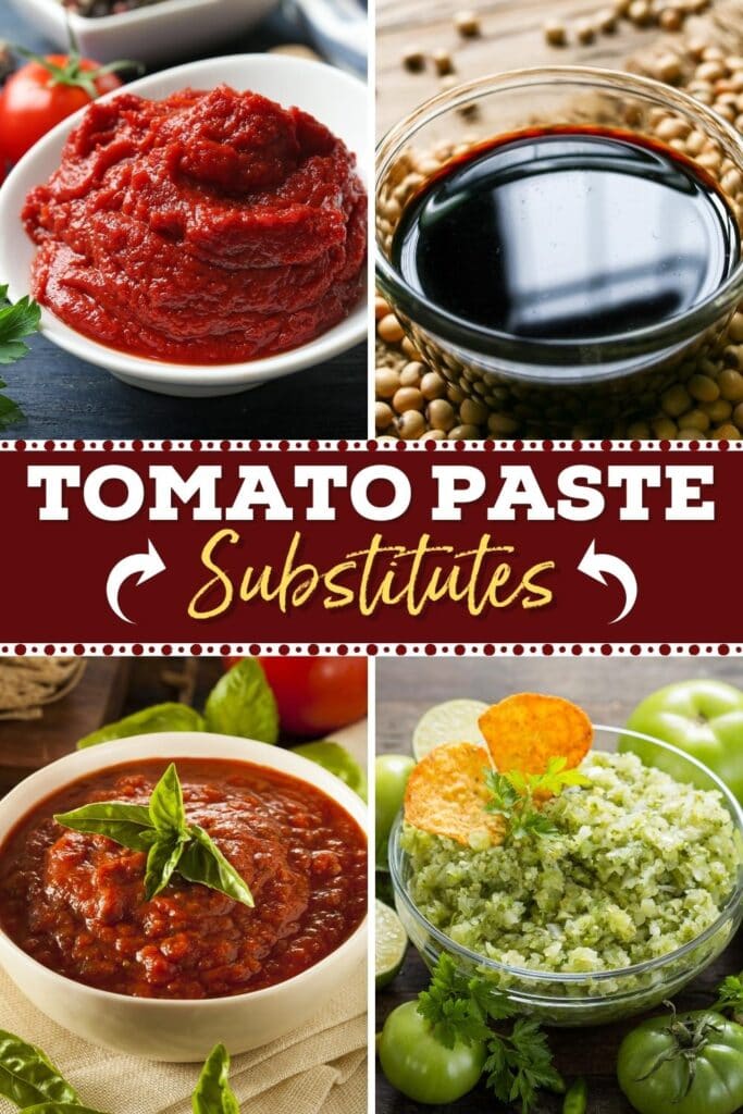 Tomato Paste Substitutes 