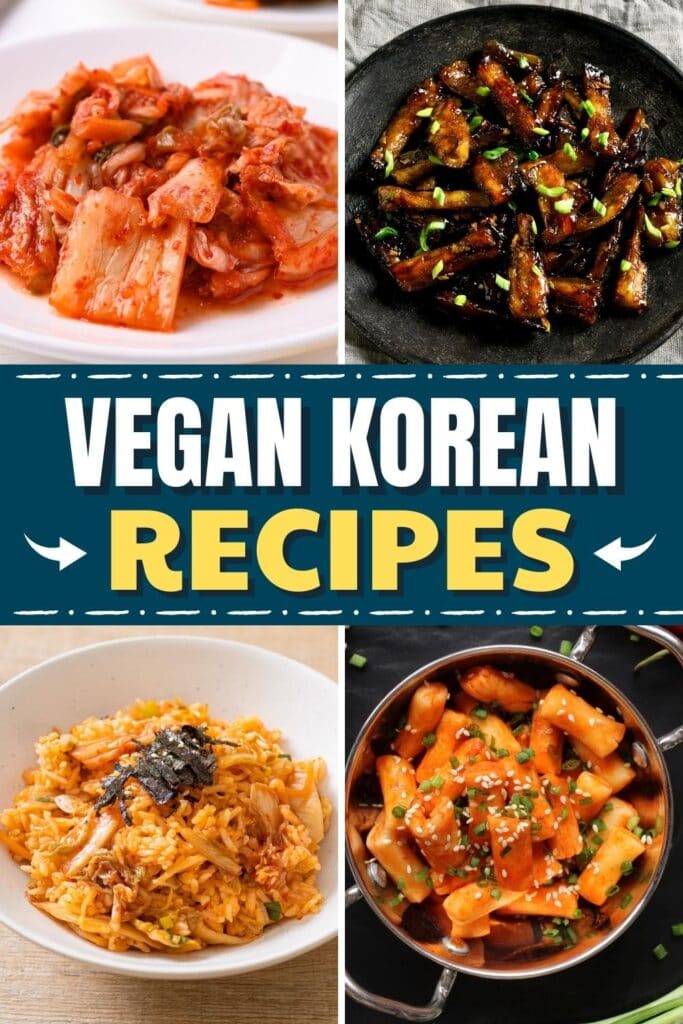 Korean vegetarian recipes