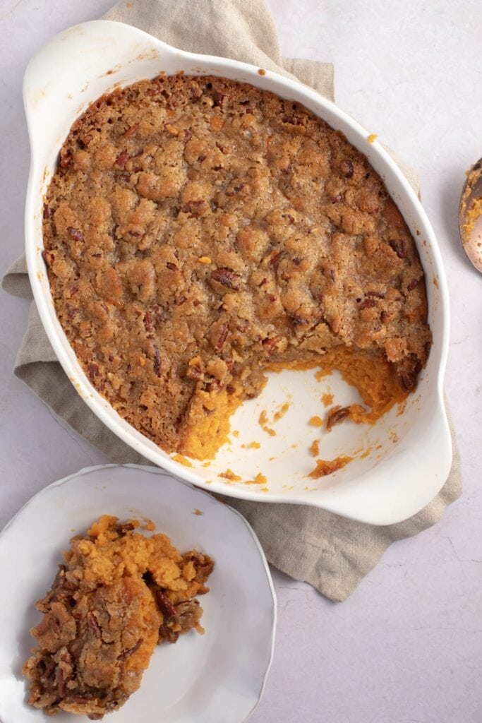 Warm and Comforting Canned Sweet Potato Casserole