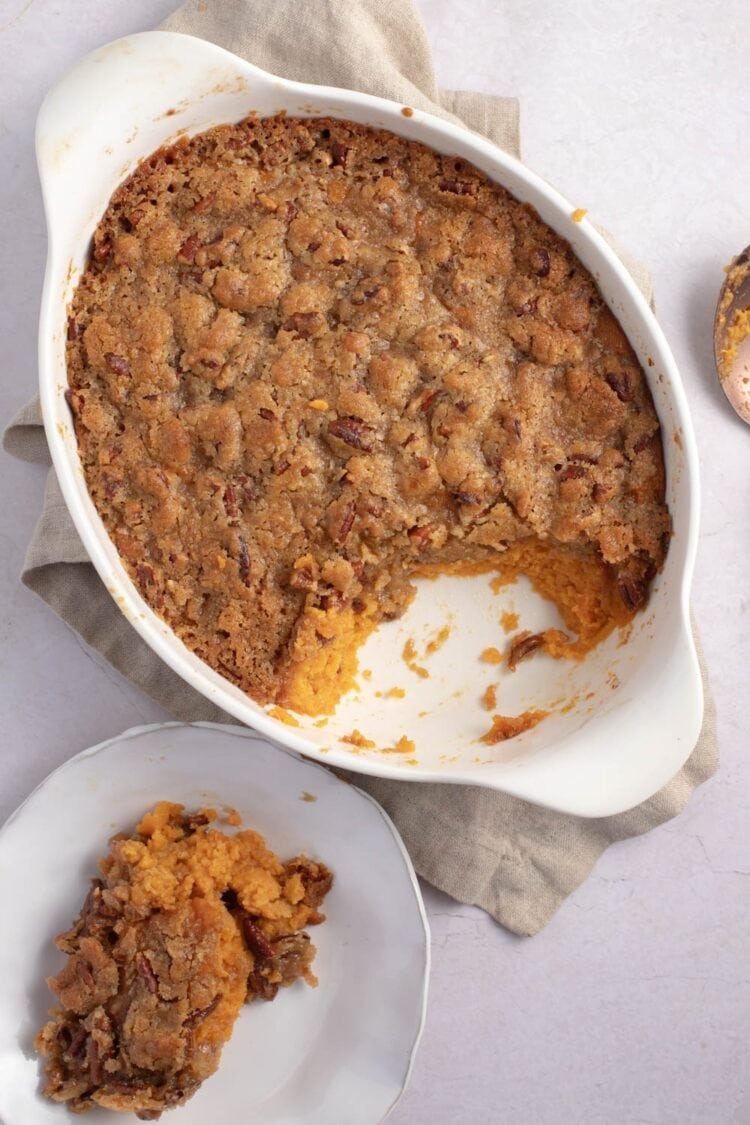 Canned Sweet Potato Casserole (Easy Recipe) - Insanely Good