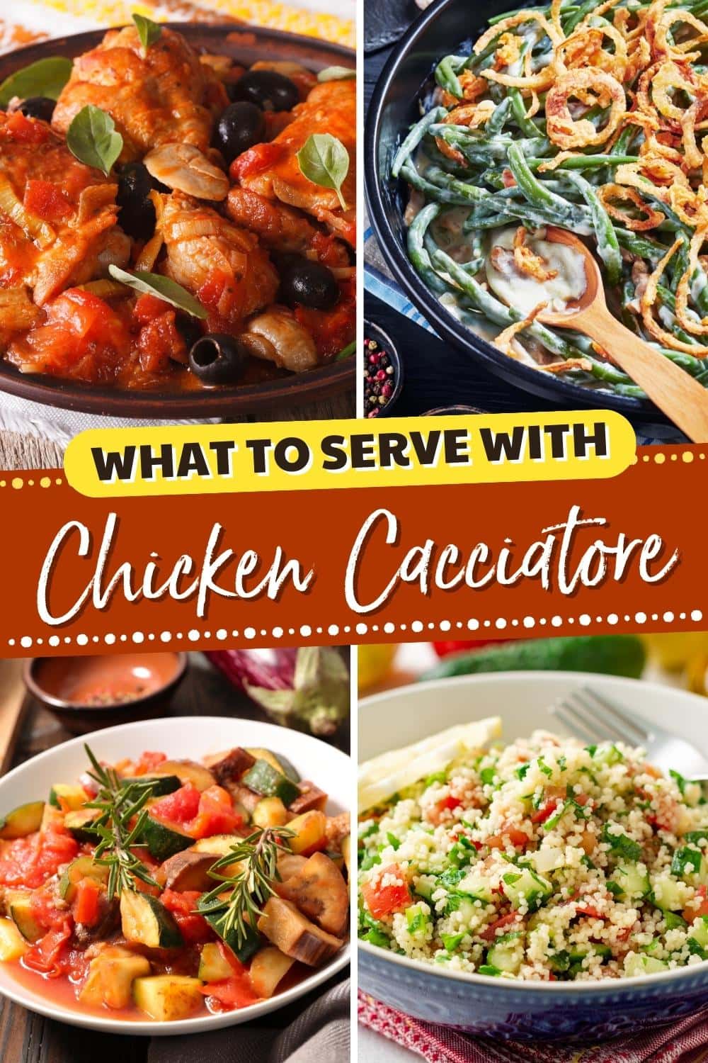 What to Serve with Chicken Cacciatore (23 Top Side Dishes) - Insanely Good