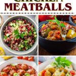 What to serve with chicken meatballs