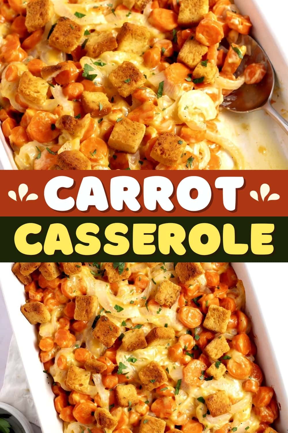 Carrot Casserole Cheesy Recipe Insanely Good   Carrot Casserole 1 