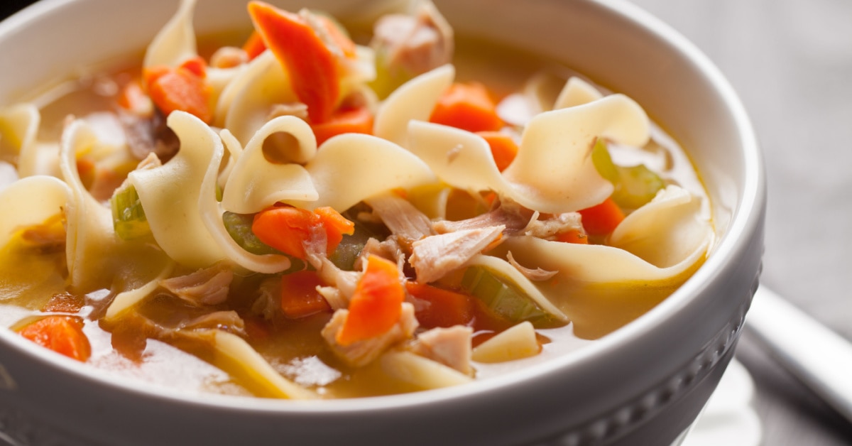 Grandma’s Chicken Noodle Soup Recipe (Homemade From Scratch)