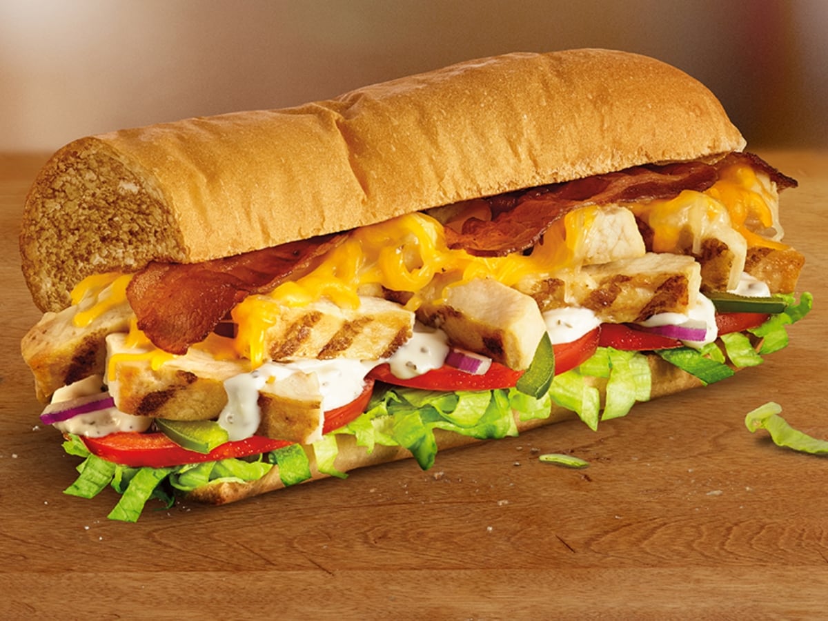 Subway Chicken and Bacon Ranch Melt