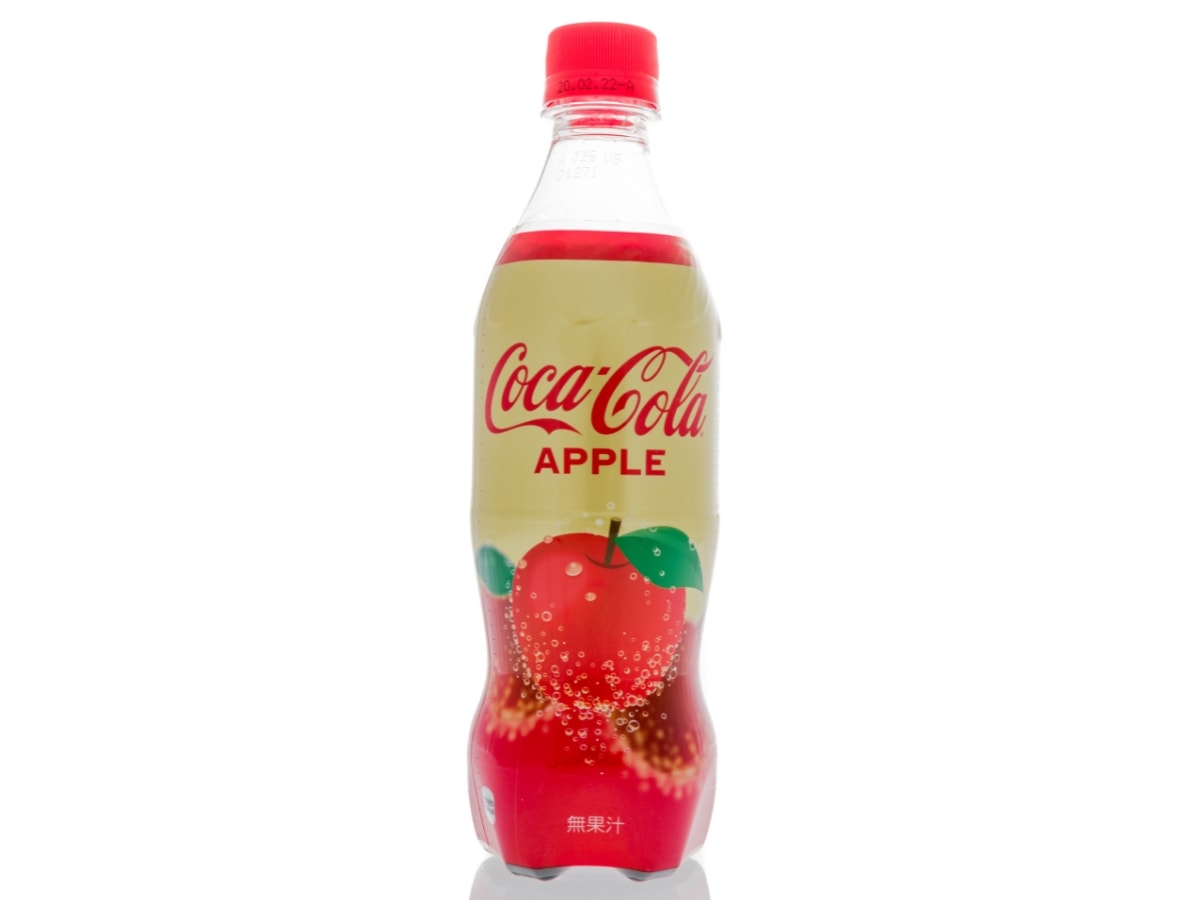 Bottle of Coca-Cola Apple
