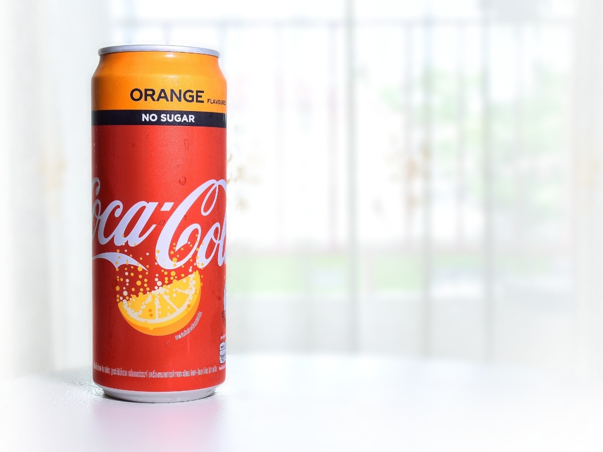 Coca-Cola Orange No Sugar in Can