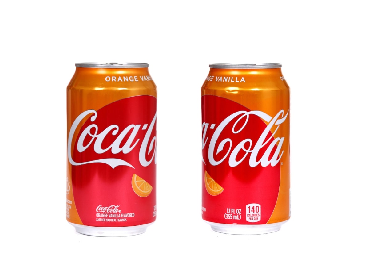 Coca-Cola Orange Vanilla in Cans