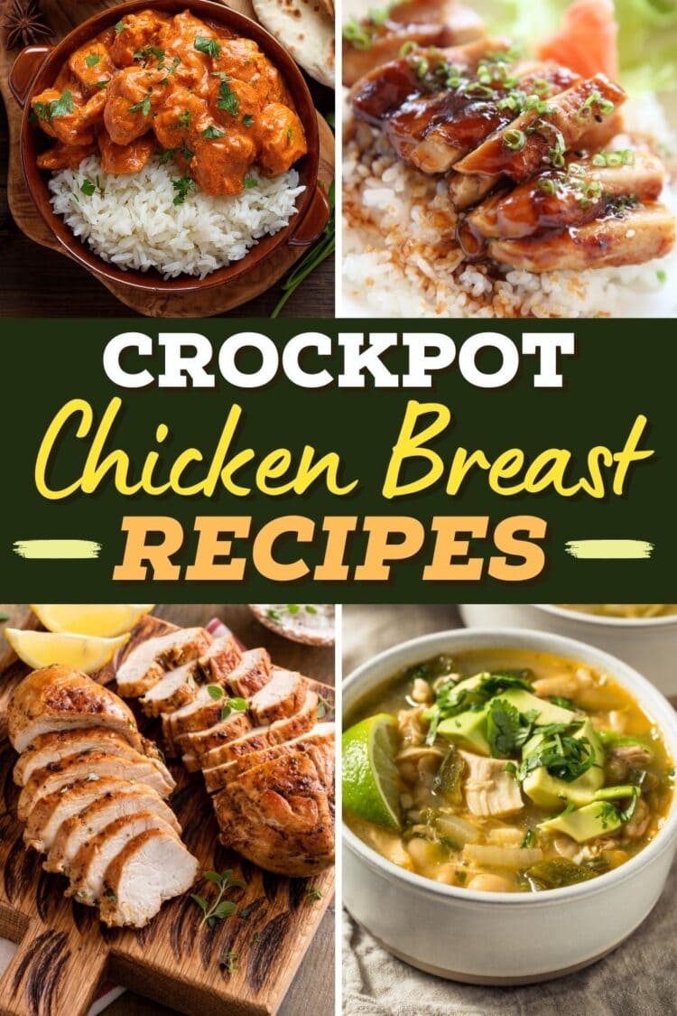 35 Easy Crockpot Chicken Breast Recipes Insanely Good