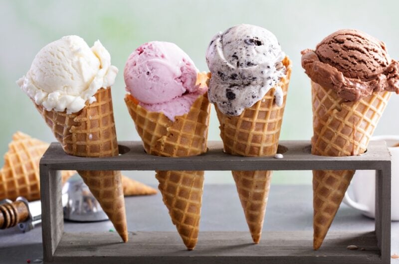 10 Types of Ice Cream Cones From Sugar to Waffle to Cake