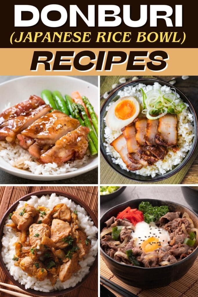 Donburi (Japanese Rice Bowl) Recipes