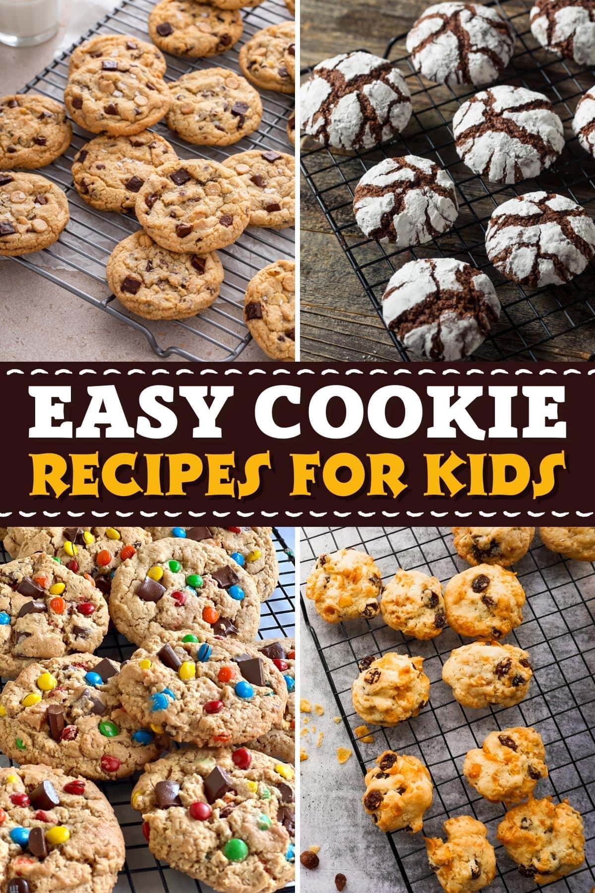 25 Easy Cookie Recipes for Kids - Insanely Good