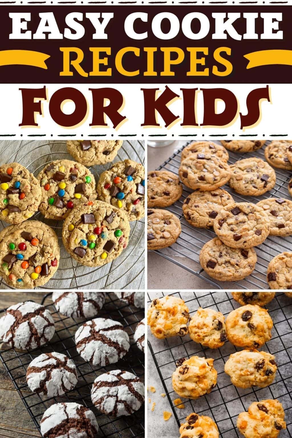 25 Easy Cookie Recipes for Kids - Insanely Good