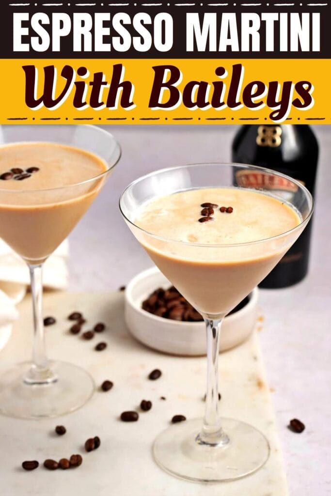 Espresso Martini with Baileys