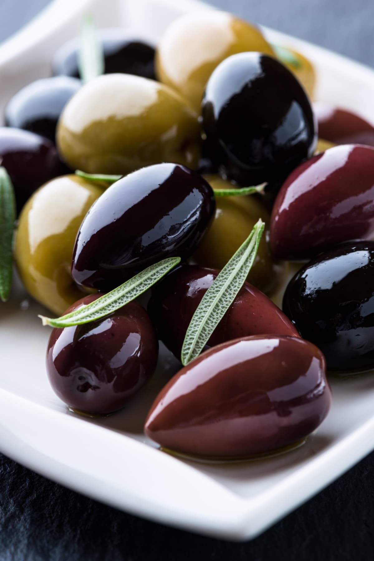 Fresh Olives in Oil