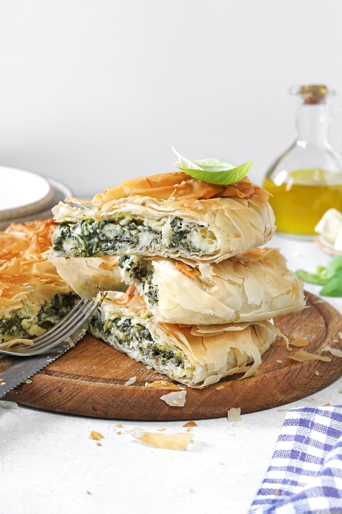 Greek Spinach Pie or Spanakopita