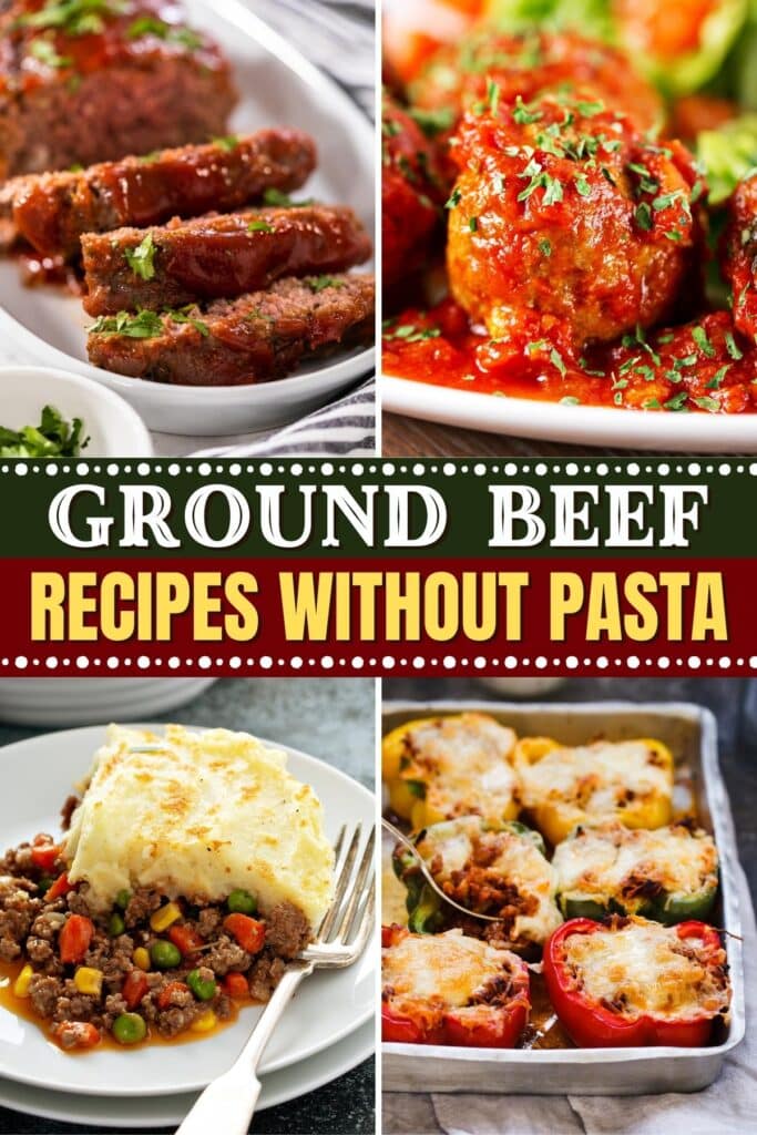 ground beef recipes without pasta